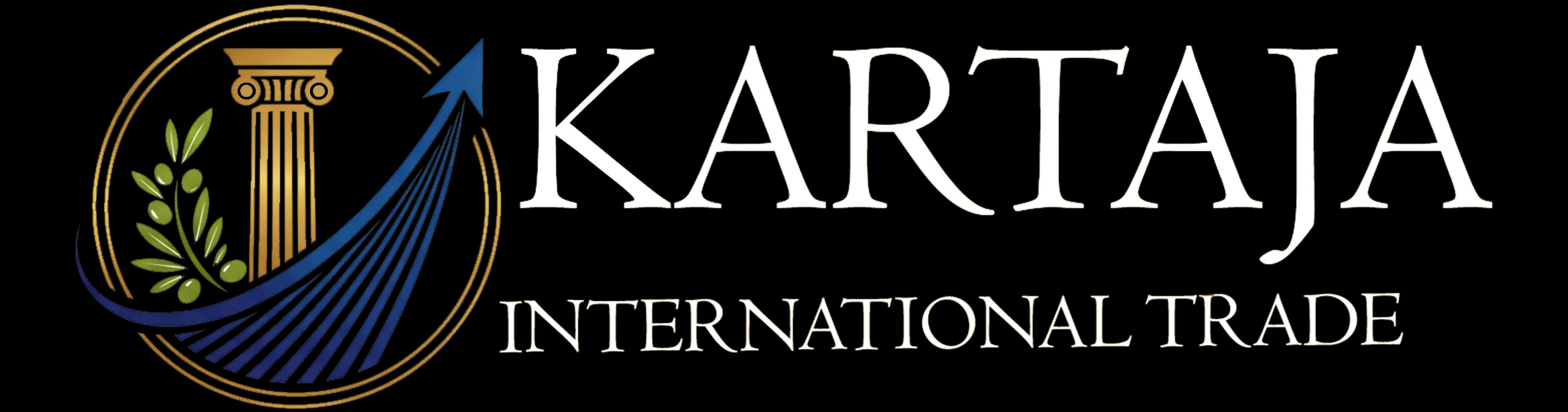 Kartaja Export logo with slogan — Tunisian international trade & export company